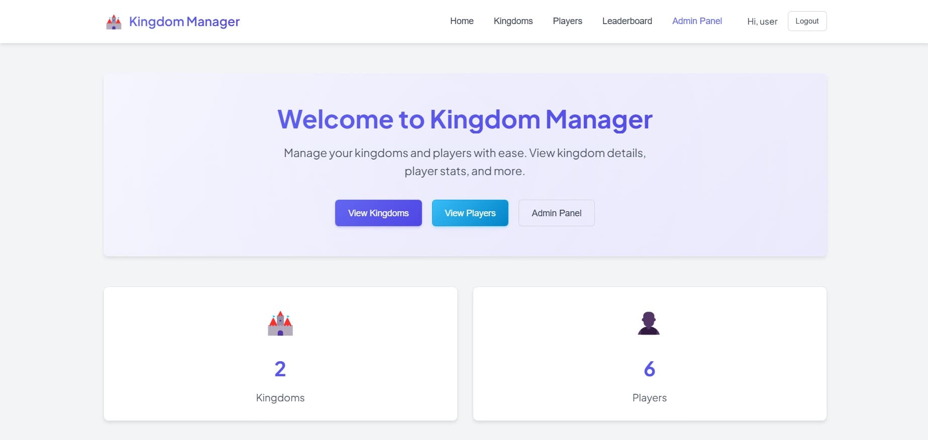 Kingdom Dashboard & Minecraft Integration - Image 3